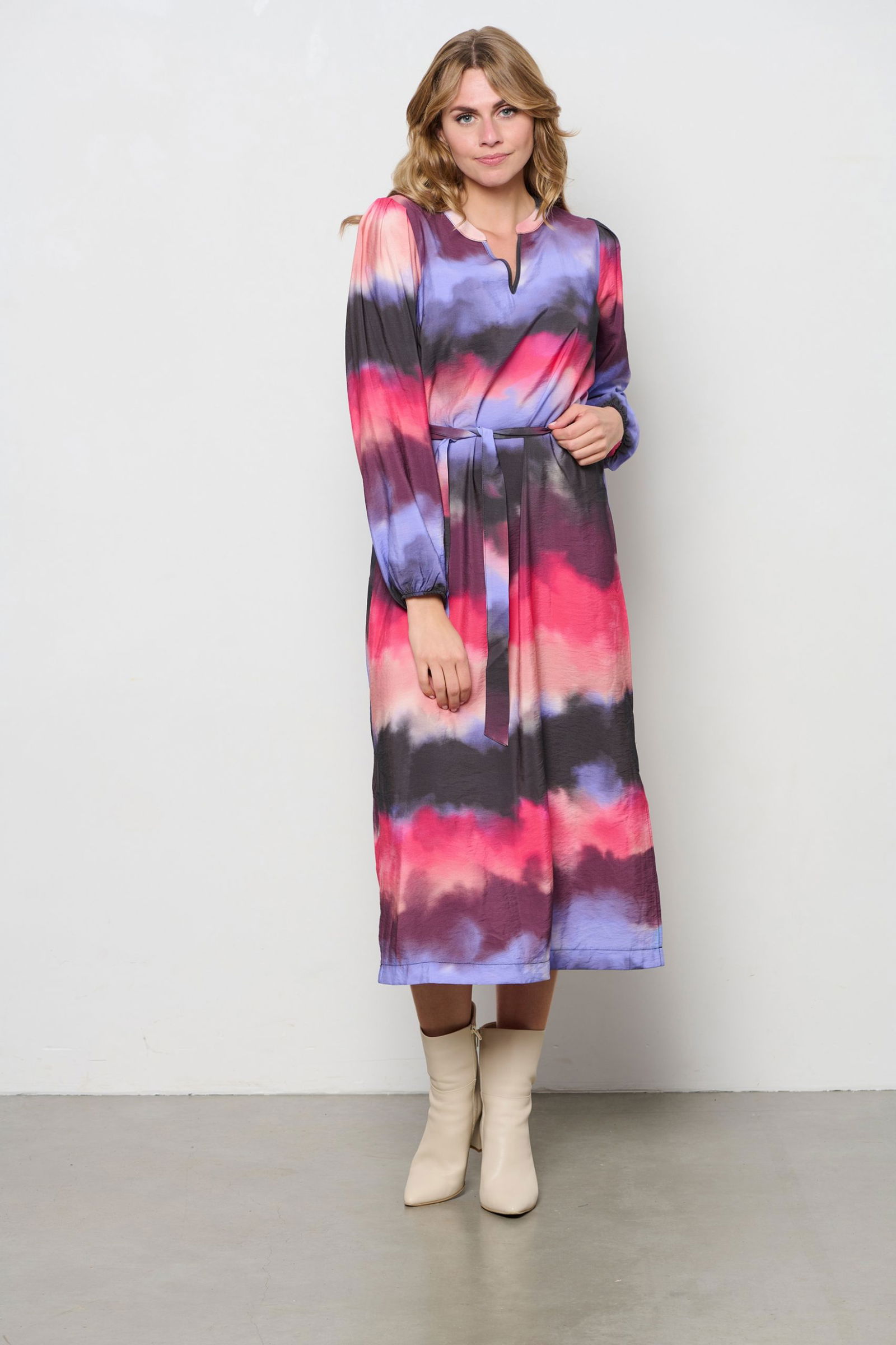 AVENA WATERCOLOR LINE S-Pink multi