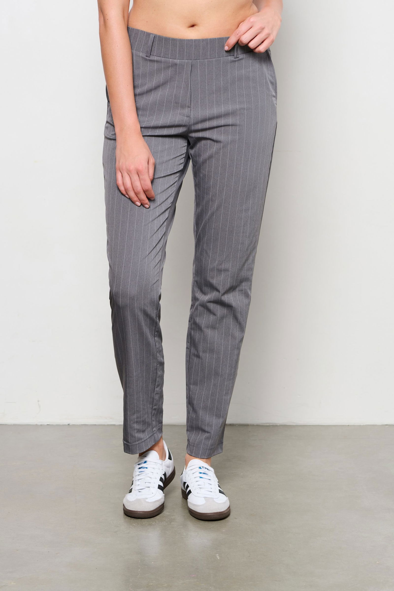 POSIE  STRIPE TRAVEL C-Grey