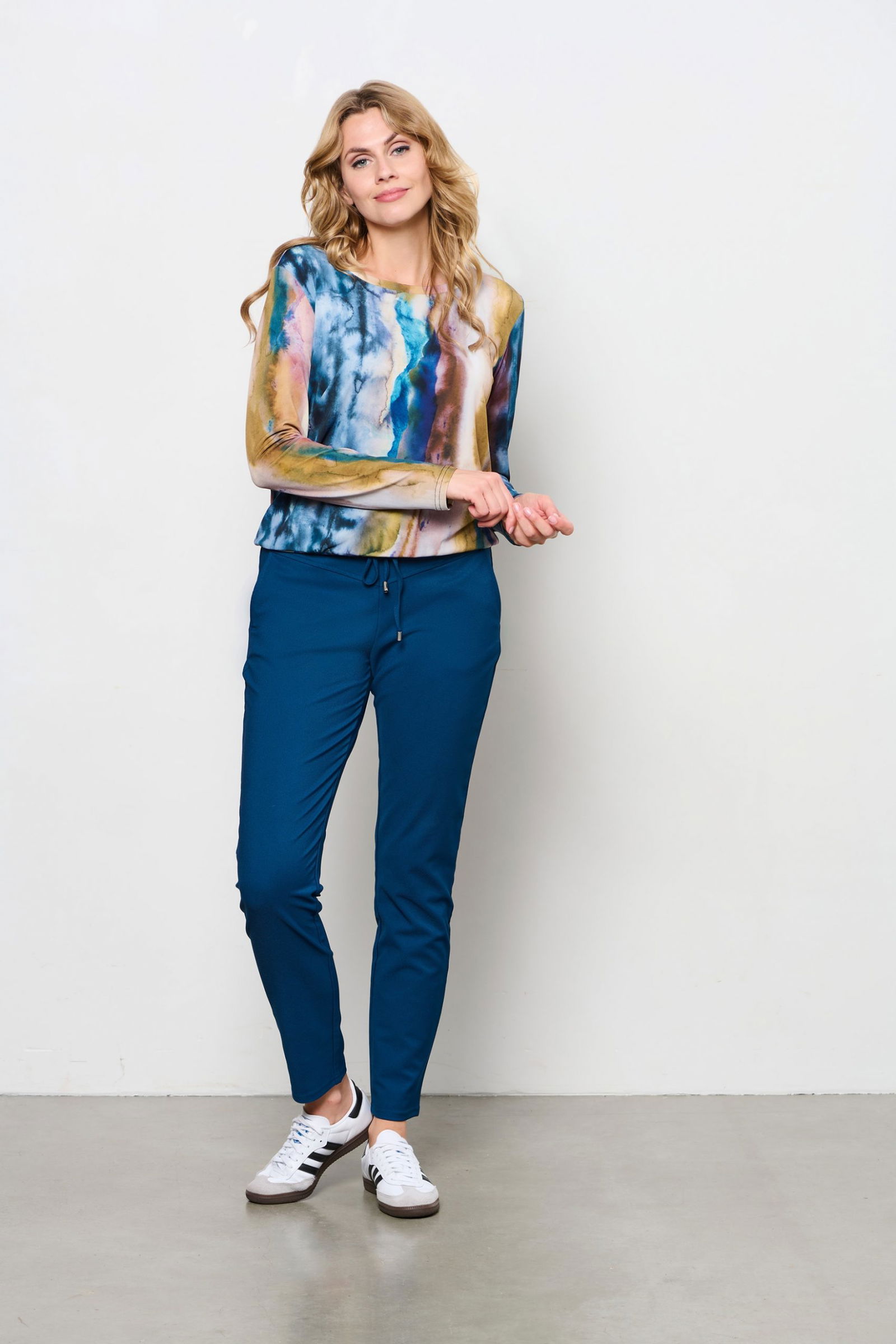 LINN MARBLE BD-Denim multi