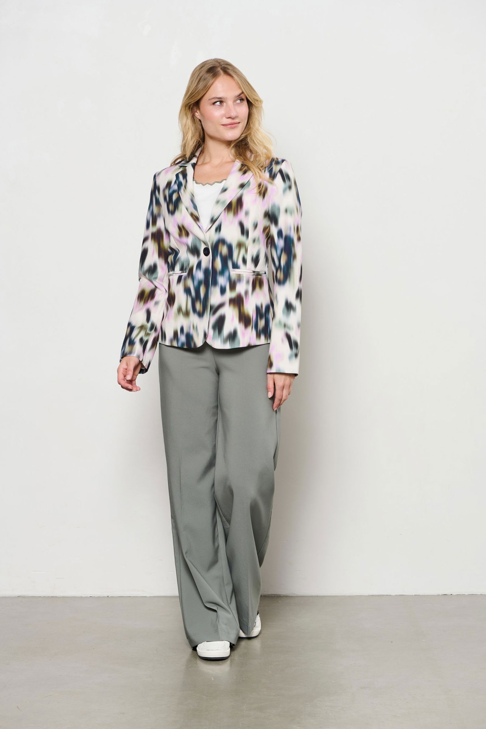 COPENHAGEN FADED FWR KN-Khaki multi