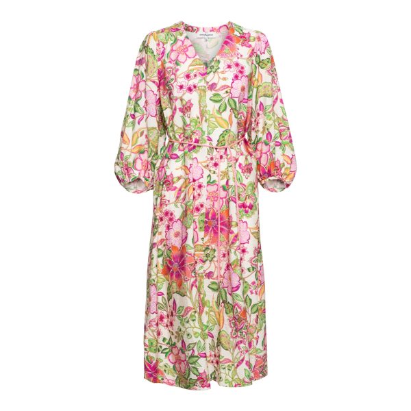 ANOEK MULTI FLOWER S-Bright Pink multi