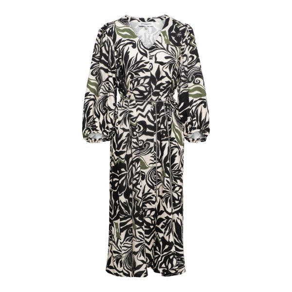 ANOEK LEAF A-Black multi