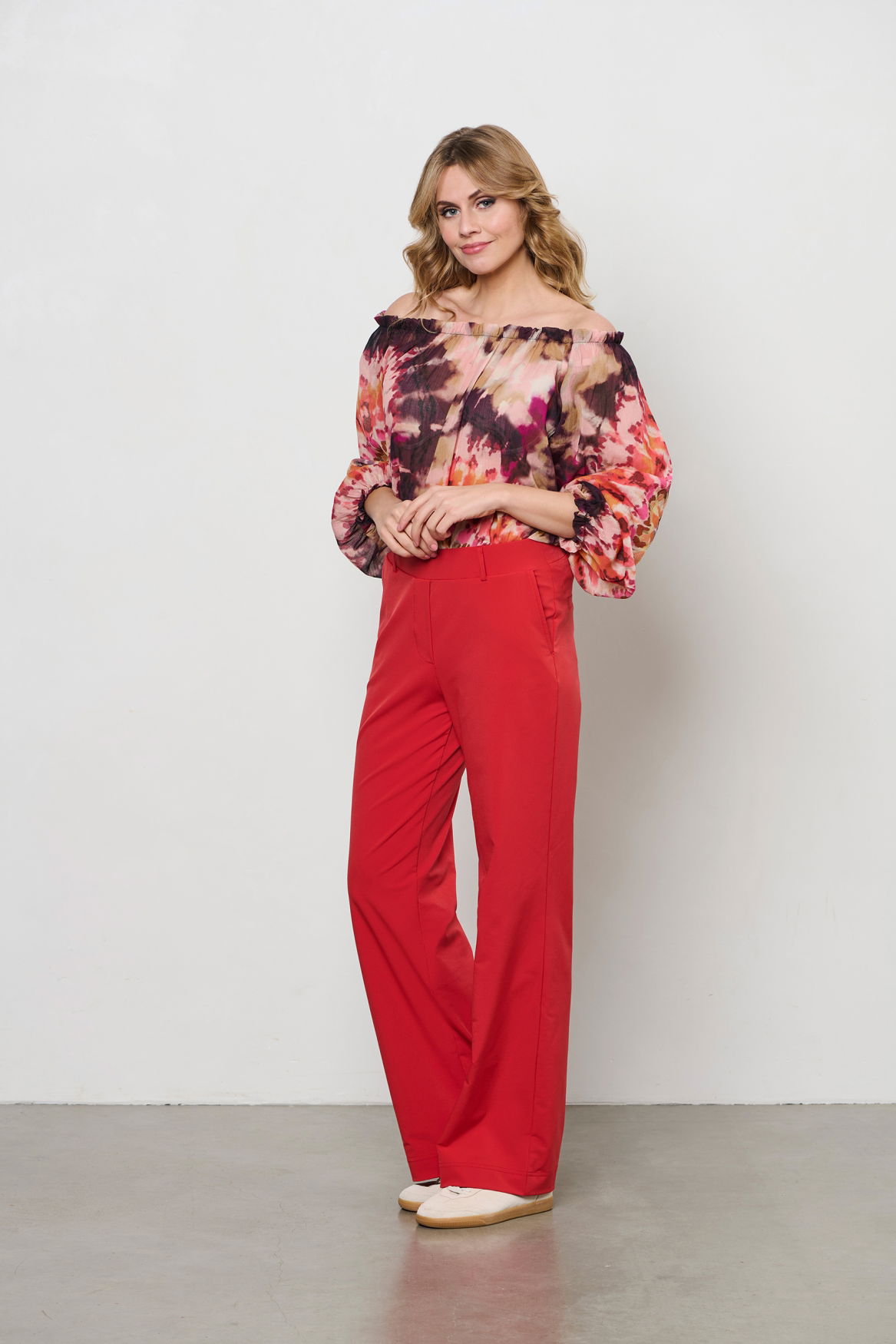ACHA TIE-DYE PS-Soft Pink multi