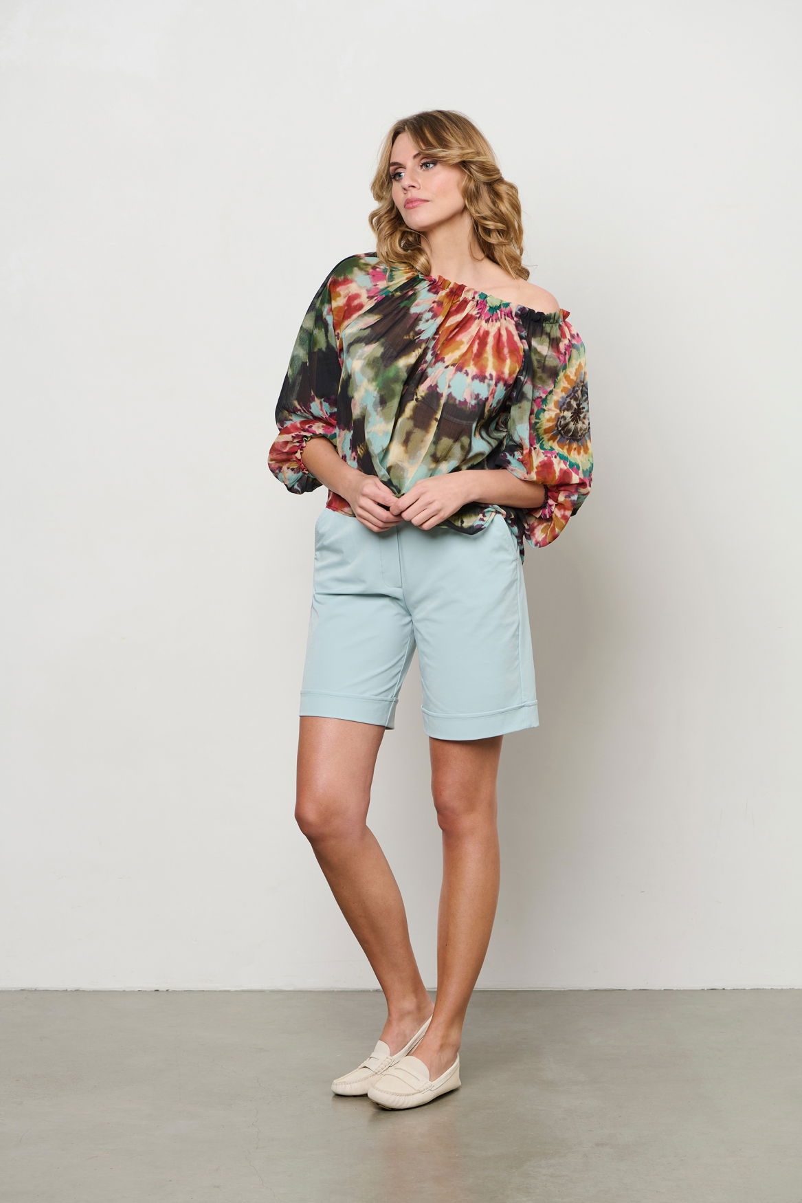 ACHA TIE-DYE N-Green multi