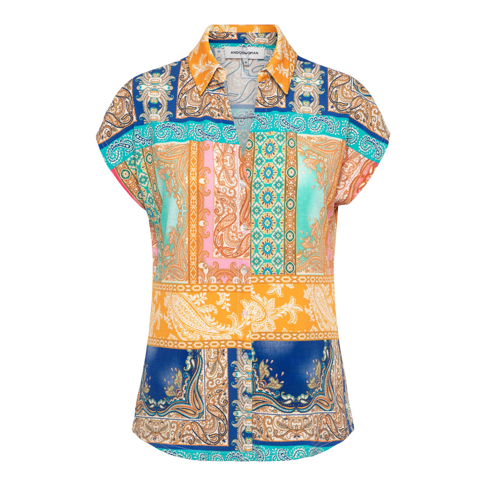 VALETTA MULTI PAISLEY K-Cobalt multi