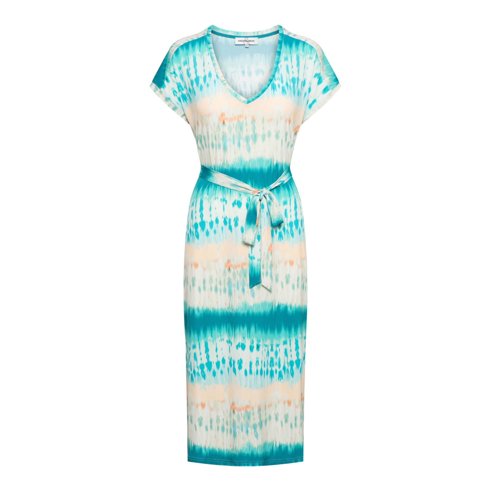 VALERIE TURQUO TIE-DYE NT-Turquoise Multi