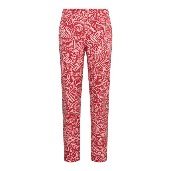 POSIE FOSSIL FLOWER LR-Stone Red multi