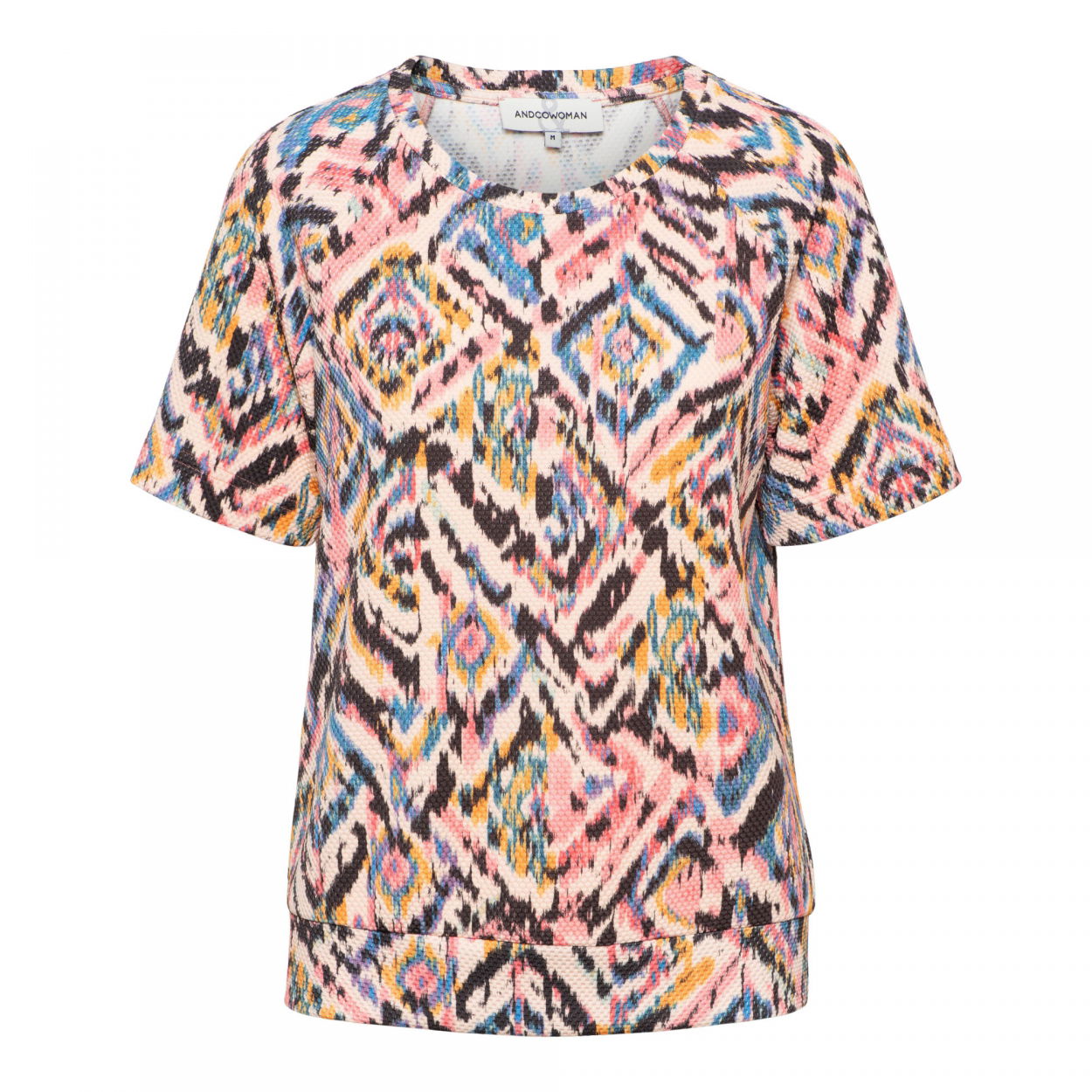 DANIELLE MULTI IKAT PF-Flamingo (Multi)