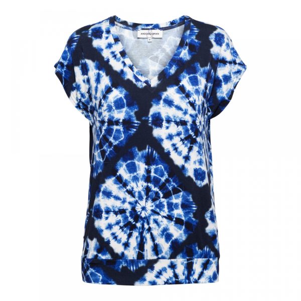 LUCIA TIE-DYE BD-Dark Navy Multi