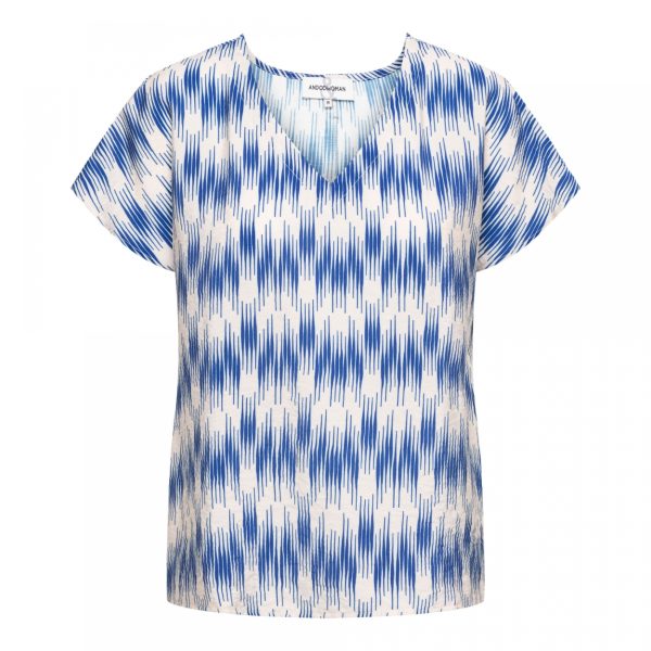 ANNELOT DANCING LINES K-Cobalt Multi