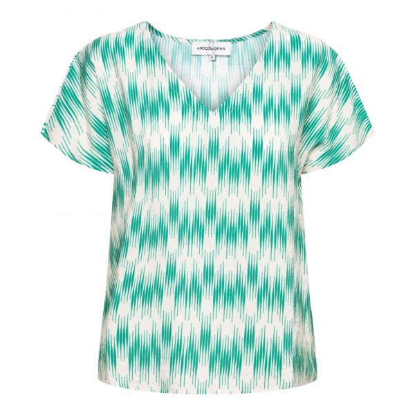 ANNELOT DANCING LINES N-Green Multi