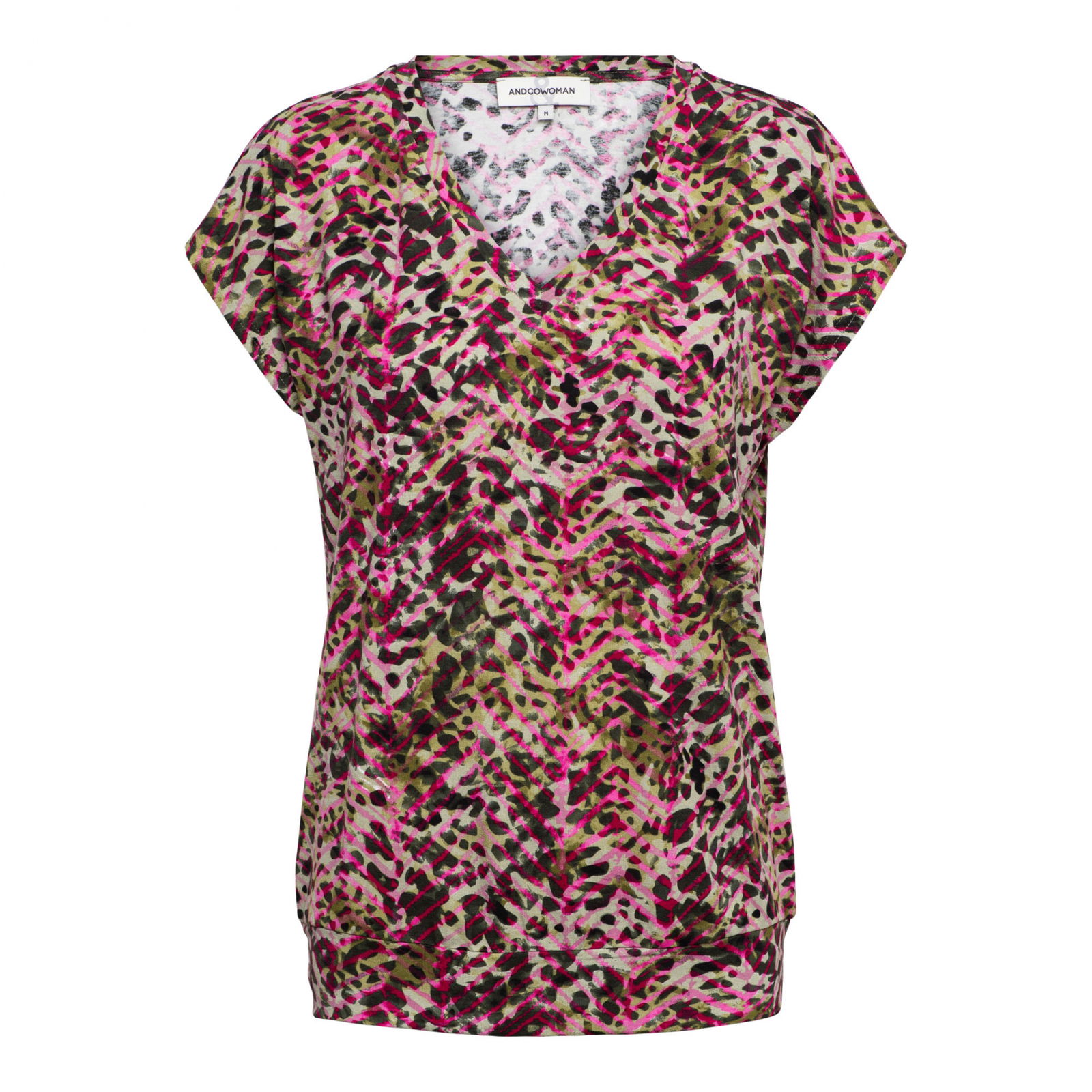 LUCIA ANIMAL KN-Khaki multi