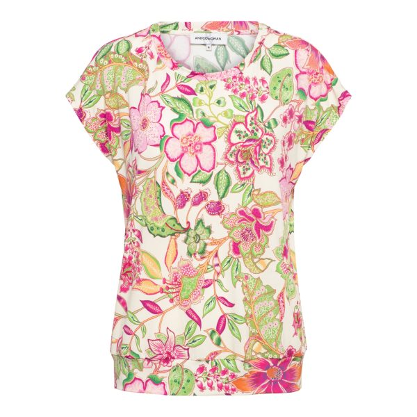 LIEKE FLOWER S-Bright Pink multi