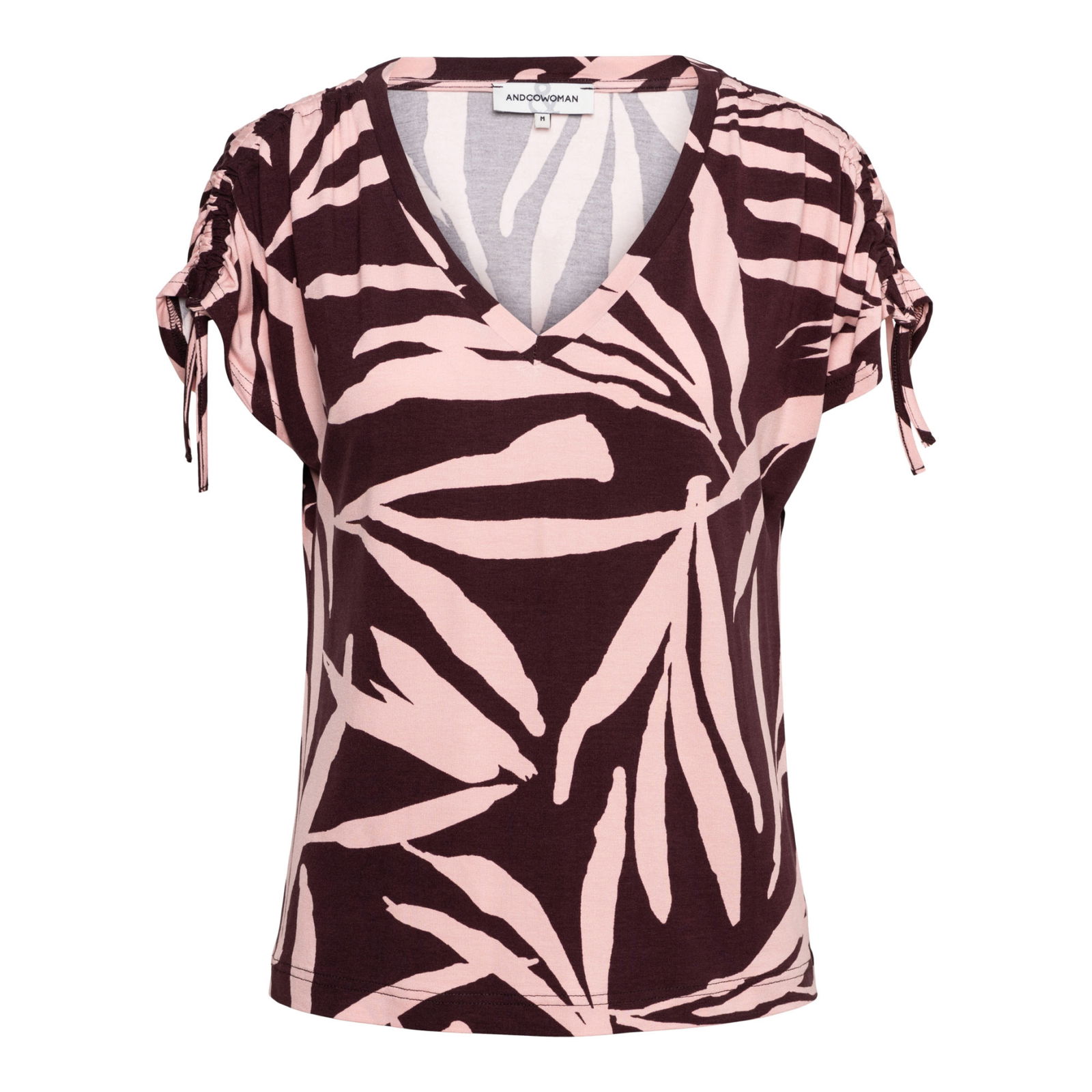 VIANA LEAF PA-Aubergine multi