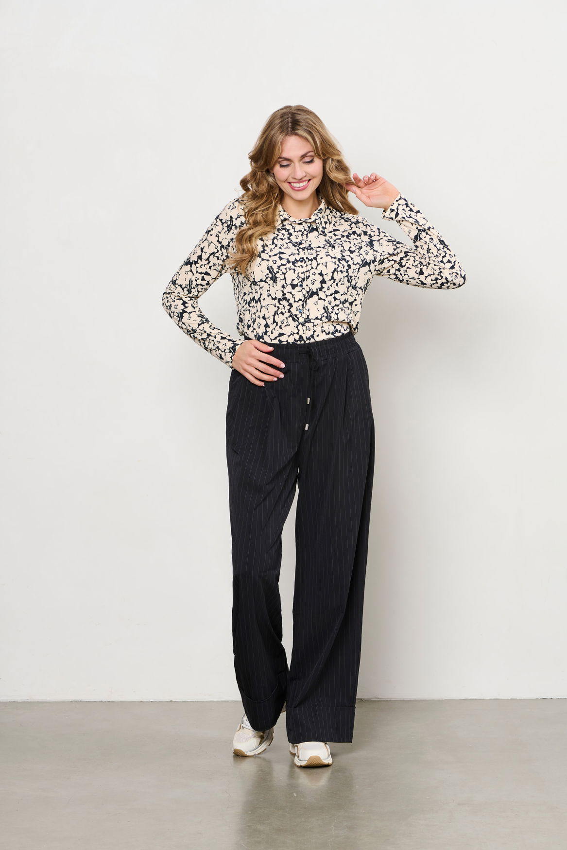 LOTTE SMALL FLOWER B-Navy multi