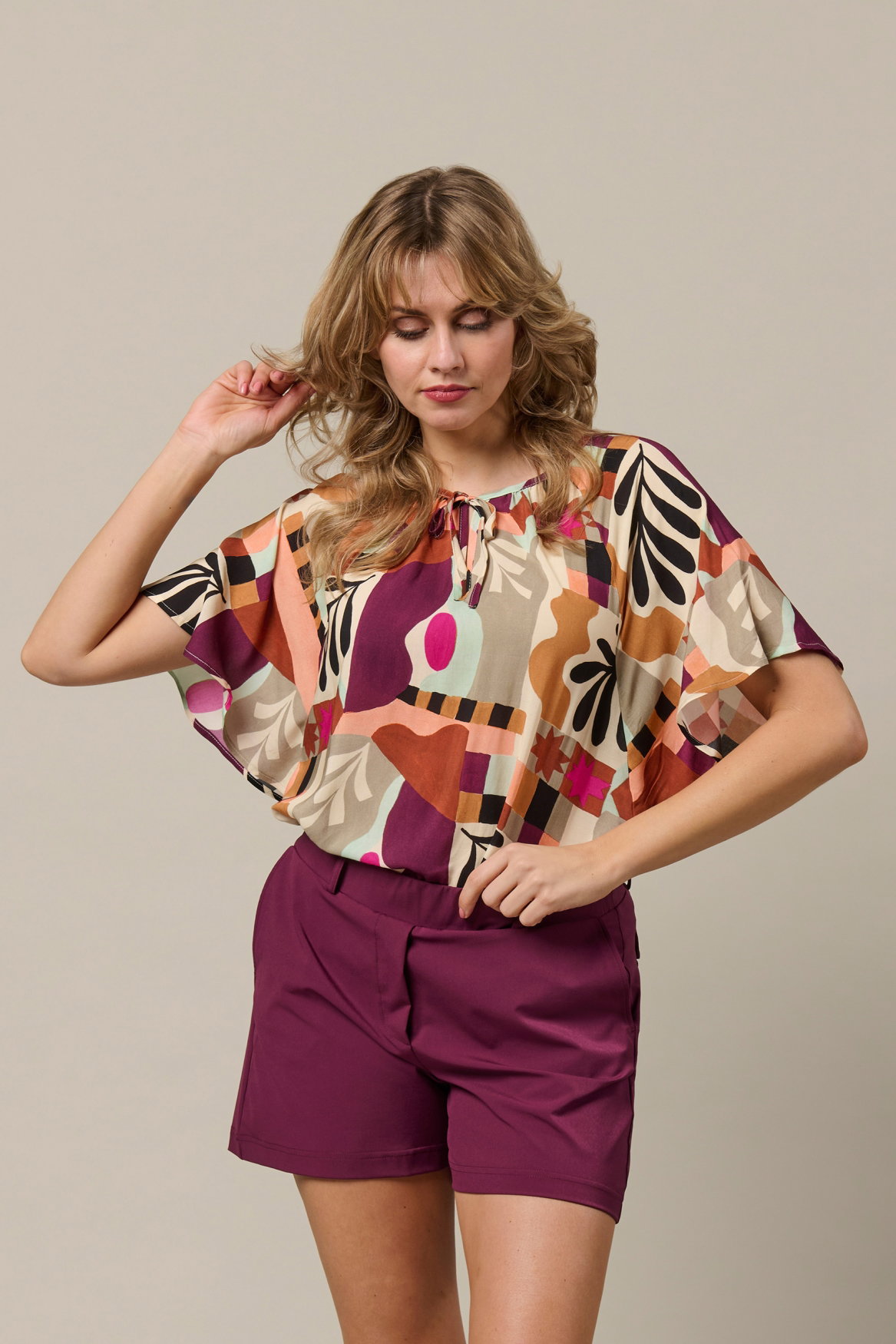 POSIE SHORT TRAVEL LP-Plum