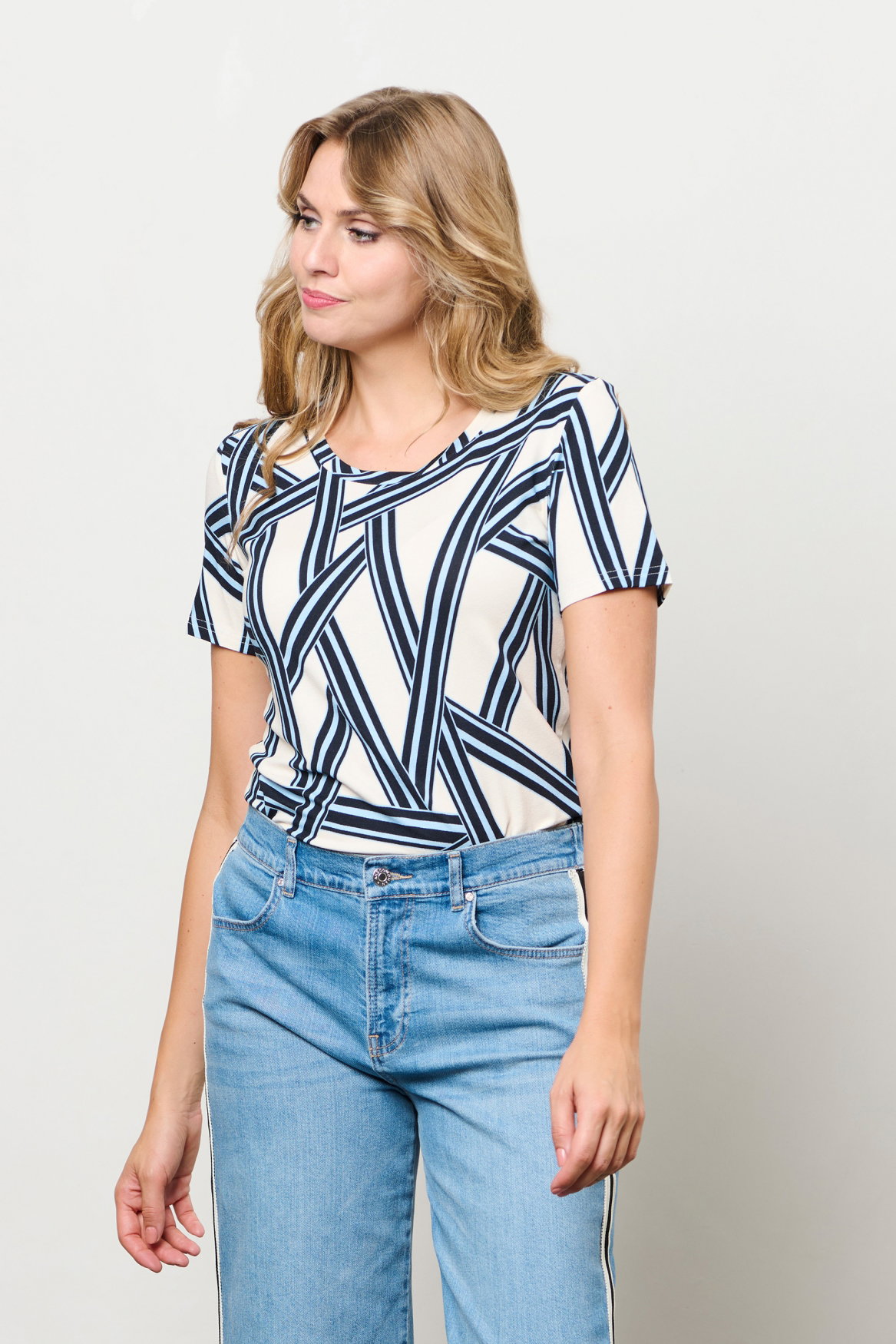 VERE LINE BC-Chambray blue mul
