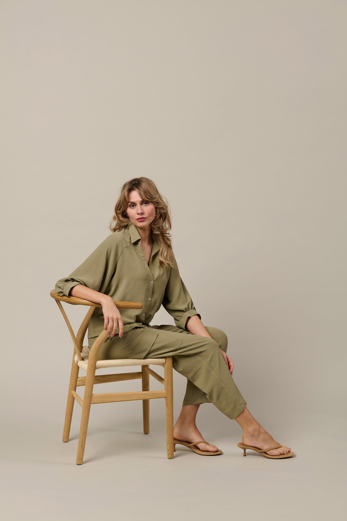 MARIJKE KN-Khaki