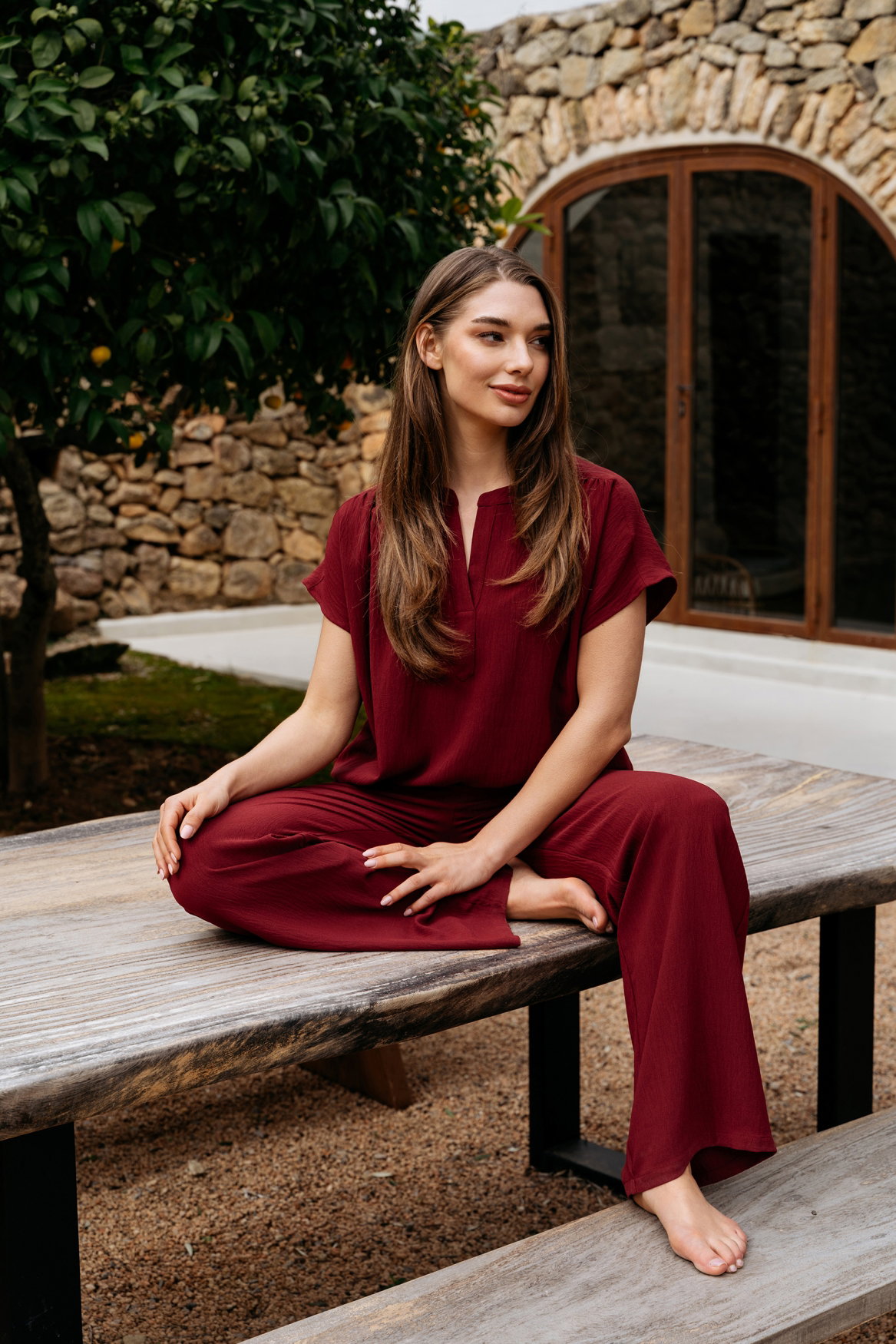 JULIE LC-Claret
