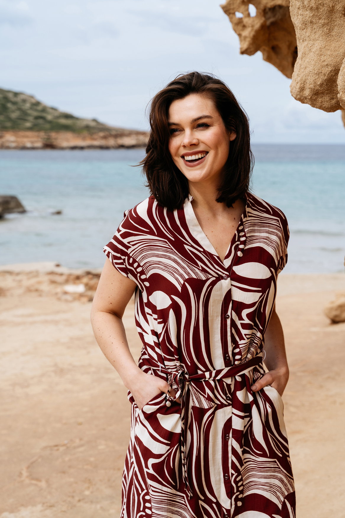 LIVA WEAVE LC-Claret multi