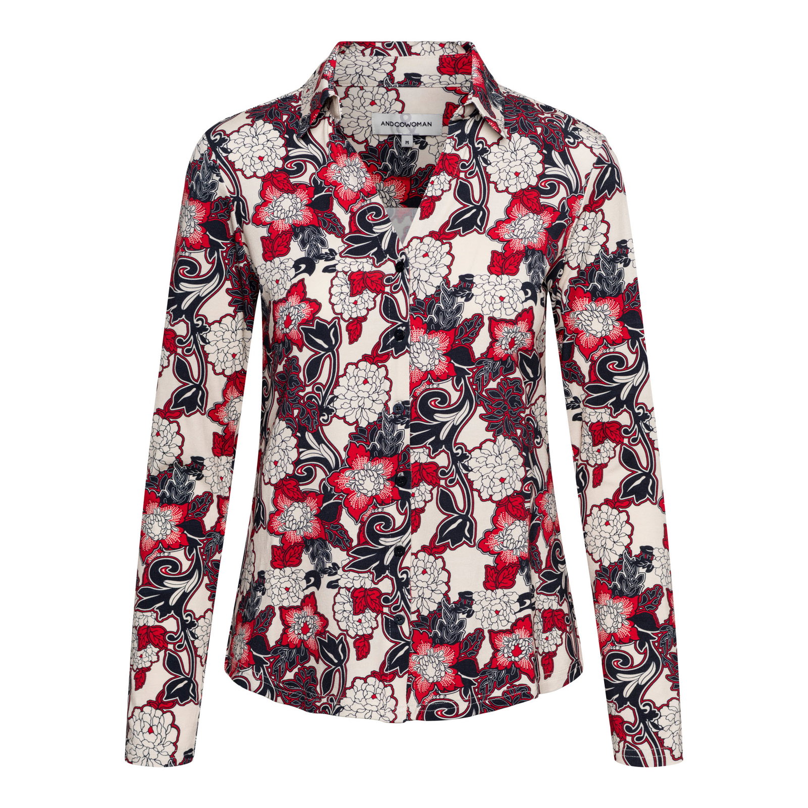 VAYEN FLOWER L-Red multi