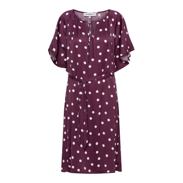AXELLE DOT LP-Plum multi