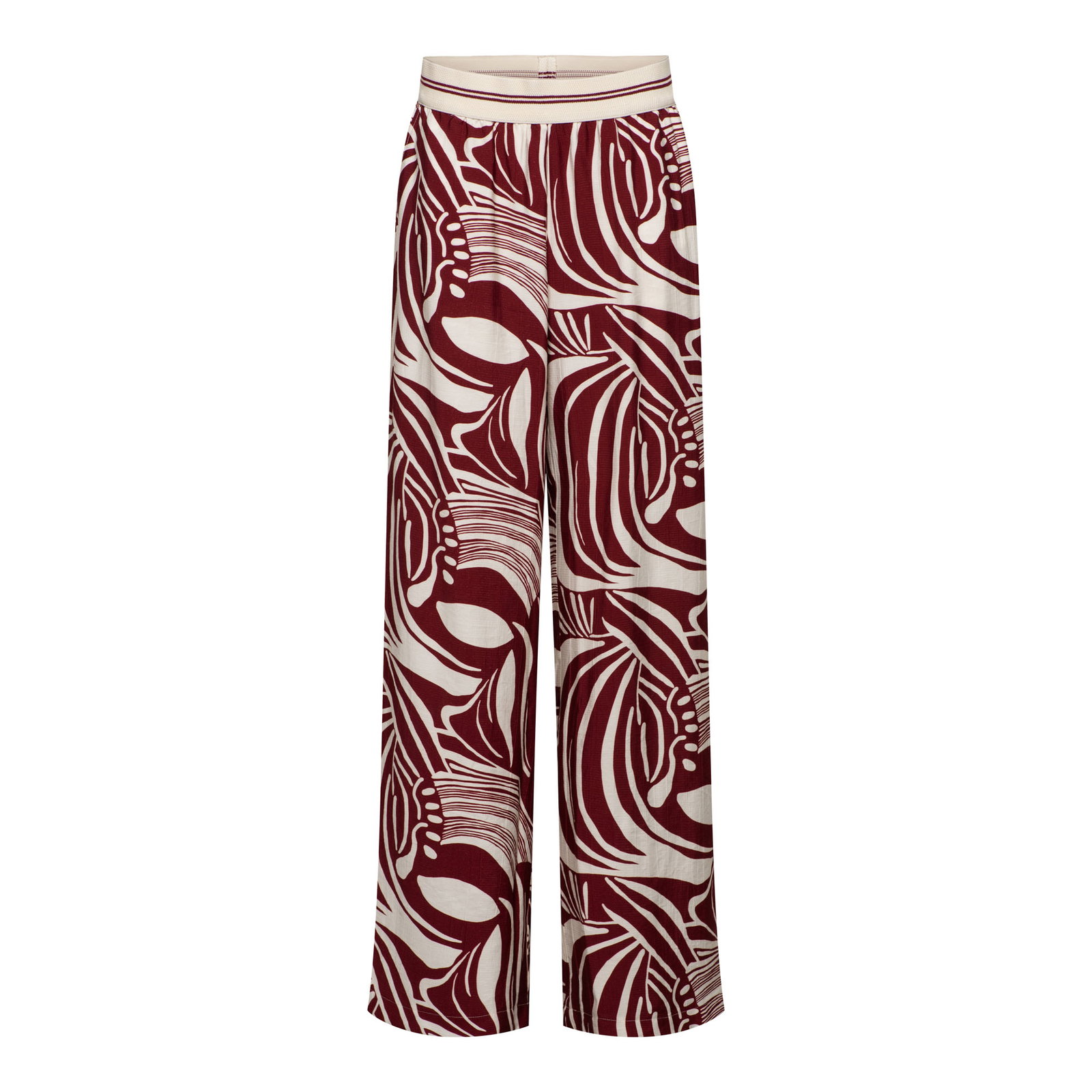 NESSY WEAVE LC-Claret multi