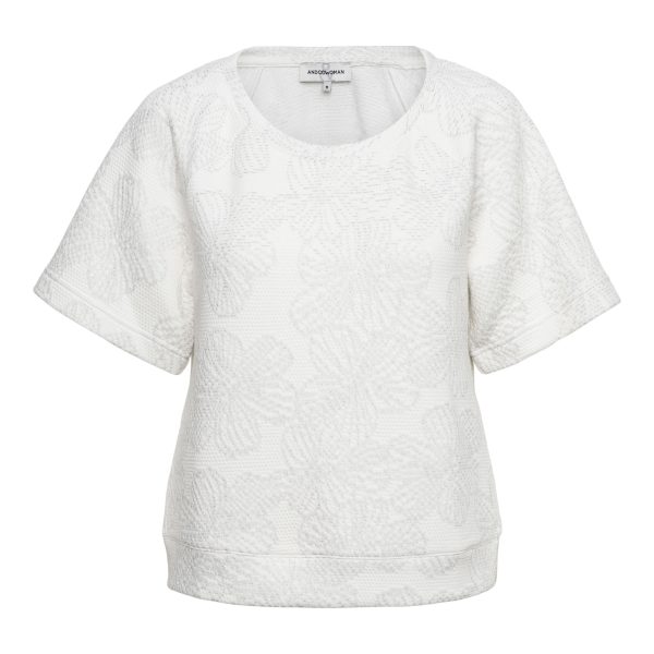 SUZY FLOWER H-Off white multi