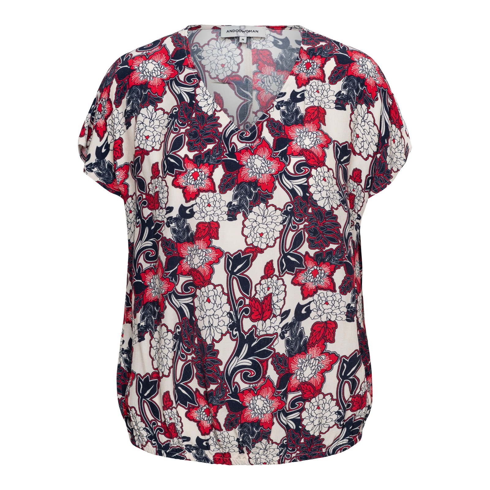 AMKE FLOWER L-Red multi