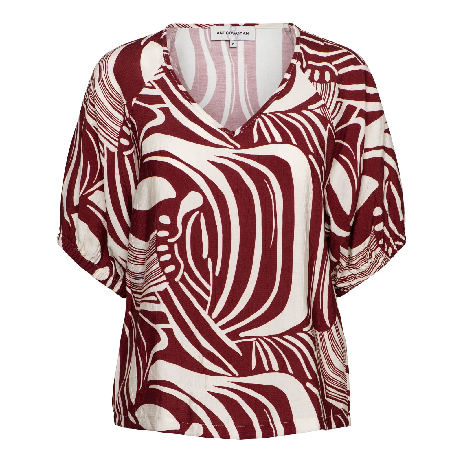AMELIE WEAVE LC-Claret multi